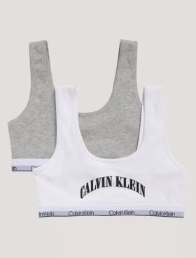 Lot de 2 Bralettes avec motif graphique « Arch Logo »