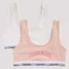 Lot de 2 Bralettes avec motif graphique « Arch Logo » Lot de 2 Bralettes avec motif graphique « Arch Logo »