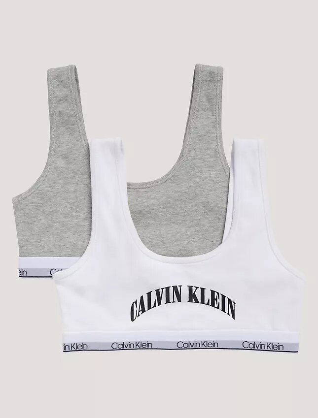 Lot de 2 Bralettes avec motif graphique « Arch Logo » Lot de 2 Bralettes avec motif graphique « Arch Logo »