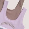 Lot de 2 Bralettes avec motif graphique « Arch Logo » Lot de 2 Bralettes avec motif graphique « Arch Logo »