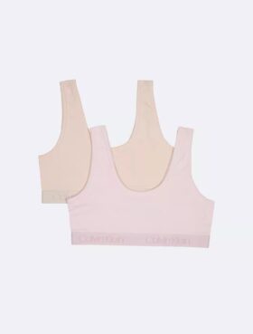 Lot de 2 Bralettes à bandeau logo pour filles