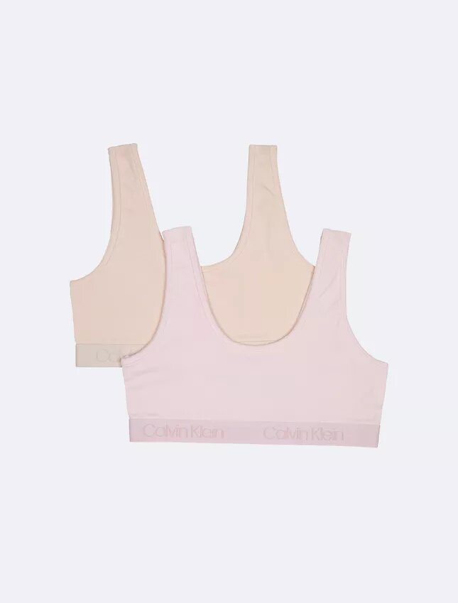 Lot de 2 Bralettes à bandeau logo pour filles Lot de 2 Bralettes à bandeau logo pour filles