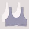 Lot de 2 Bralettes délavées pour filles Lot de 2 Bralettes délavées pour filles