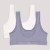 Lot de 2 Bralettes délavées pour filles Lot de 2 Bralettes délavées pour filles