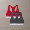 Lot de 2 bralettes Unlined en coton et Modal Icon