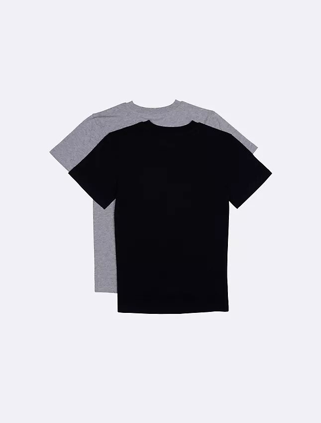 Lot de 2 t-shirts en coton pour garçons Lot de 2 t-shirts en coton pour garçons