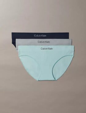 Lot de 3 bikinis sans coutures en Microfiber à côtes