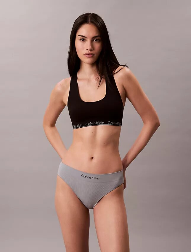 Lot de 3 bikinis sans coutures en Microfiber à côtes Lot de 3 bikinis sans coutures en Microfiber à côtes