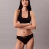Lot de 3 bikinis sans coutures en Microfiber à côtes Lot de 3 bikinis sans coutures en Microfiber à côtes