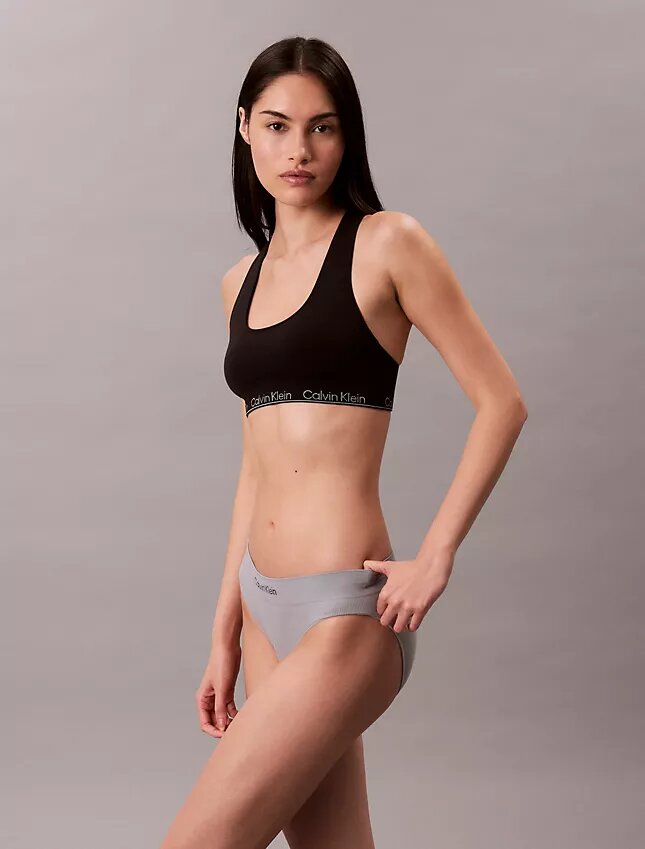 Lot de 3 bikinis sans coutures en Microfiber à côtes Lot de 3 bikinis sans coutures en Microfiber à côtes