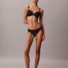Lot de 3 bikinis taille basse en dentelle avec logo Icon
