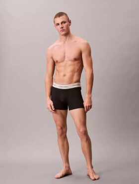 Lot de 3 boxers courts Heritage en Cotton Stretch