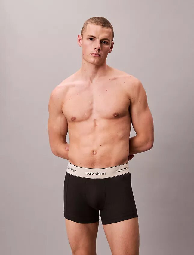 Lot de 3 boxers courts Heritage en Cotton Stretch Lot de 3 boxers courts Heritage en Cotton Stretch
