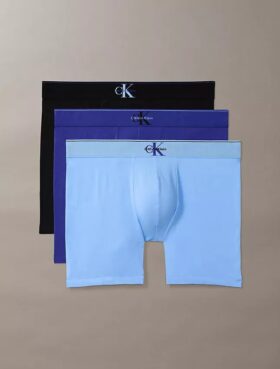 Lot de 3 Boxers en coton Stretch à motif Monogram