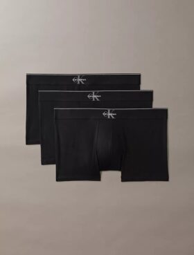 Lot de 3 boxers en coton Stretch à motif Monogram Lot de 3 boxers en coton Stretch à motif Monogram