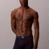 Lot de 3 Boxers en coton Stretch à motif Monogram Lot de 3 Boxers en coton Stretch à motif Monogram