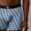 Lot de 3 Boxers en coton Stretch à motif Monogram Lot de 3 Boxers en coton Stretch à motif Monogram
