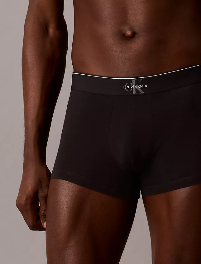 Lot de 3 boxers en coton Stretch à motif Monogram Lot de 3 boxers en coton Stretch à motif Monogram