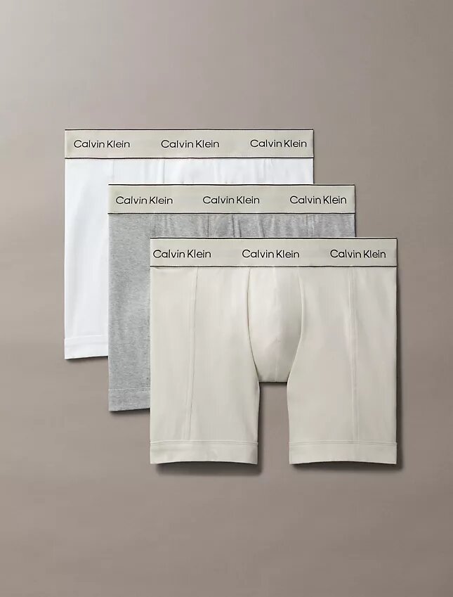 Lot de 3 Boxers en Cotton Stretch Heritage Lot de 3 Boxers en Cotton Stretch Heritage