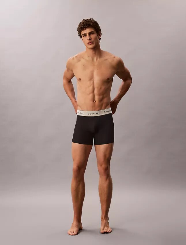 Lot de 3 Boxers en Cotton Stretch Heritage Lot de 3 Boxers en Cotton Stretch Heritage