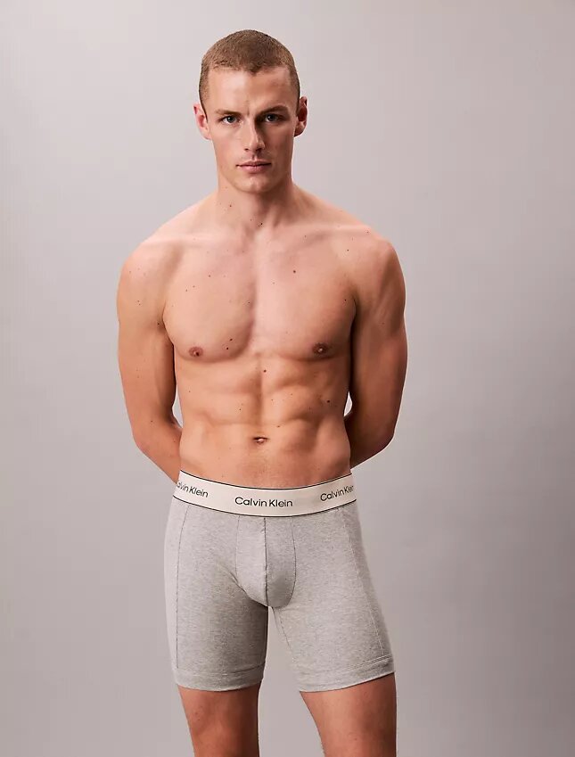 Lot de 3 Boxers en Cotton Stretch Heritage Lot de 3 Boxers en Cotton Stretch Heritage