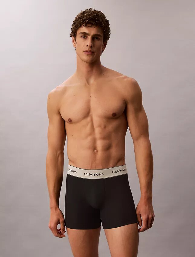 Lot de 3 Boxers en Cotton Stretch Heritage Lot de 3 Boxers en Cotton Stretch Heritage