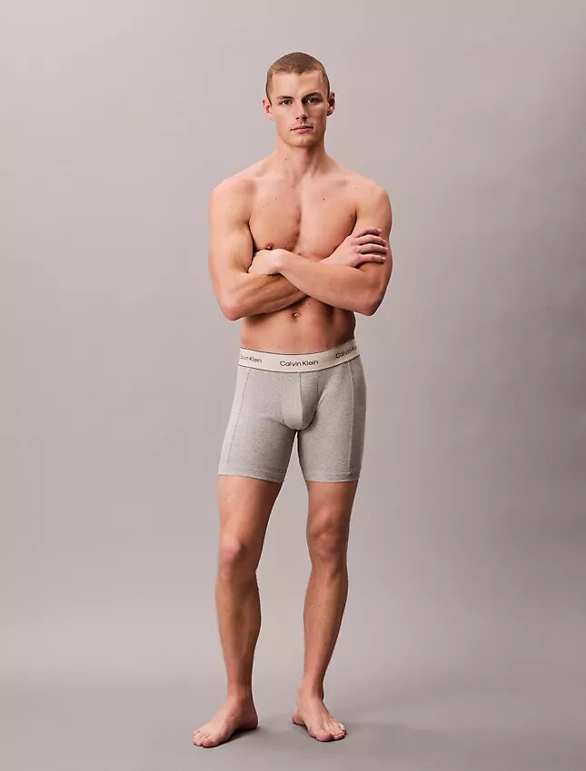 Lot de 3 Boxers en Cotton Stretch Heritage Lot de 3 Boxers en Cotton Stretch Heritage