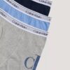 Lot de 3 Boxers en Cotton Stretch monogrammés pour garçons Lot de 3 Boxers en Cotton Stretch monogrammés pour garçons