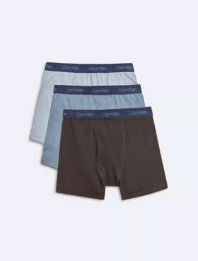 Lot de 3 Boxers en Cotton Stretch pour Garçons