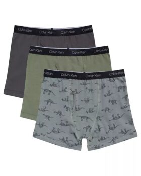 Lot de 3 Boxers en Cotton Stretch pour Garçons