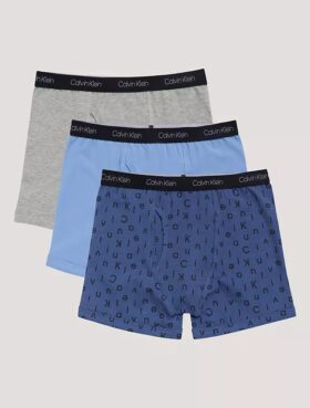 Lot de 3 Boxers en Cotton Stretch pour Garçons