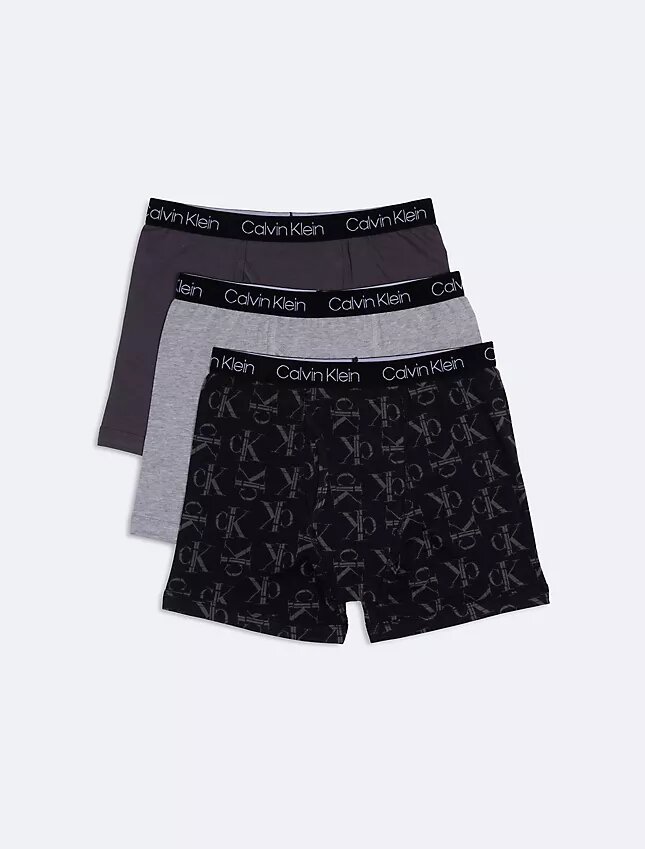 Lot de 3 Boxers en Cotton Stretch pour Garçons Lot de 3 Boxers en Cotton Stretch pour Garçons