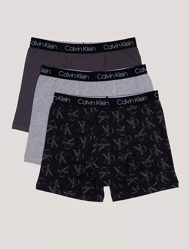 Lot de 3 Boxers en Cotton Stretch pour Garçons Lot de 3 Boxers en Cotton Stretch pour Garçons