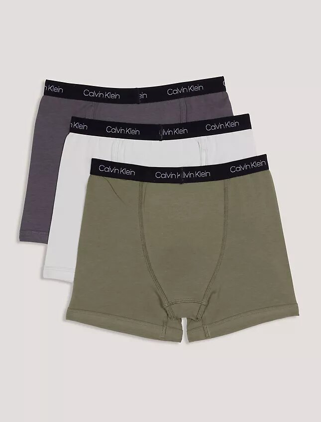 Lot de 3 Boxers en Cotton Stretch pour Garçons Lot de 3 Boxers en Cotton Stretch pour Garçons