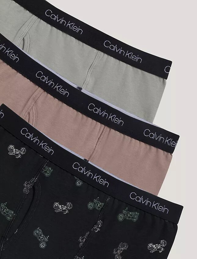 Lot de 3 Boxers en Cotton Stretch pour Garçons Lot de 3 Boxers en Cotton Stretch pour Garçons