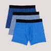 Lot de 3 Boxers en maille technique pour garçons Lot de 3 Boxers en maille technique pour garçons