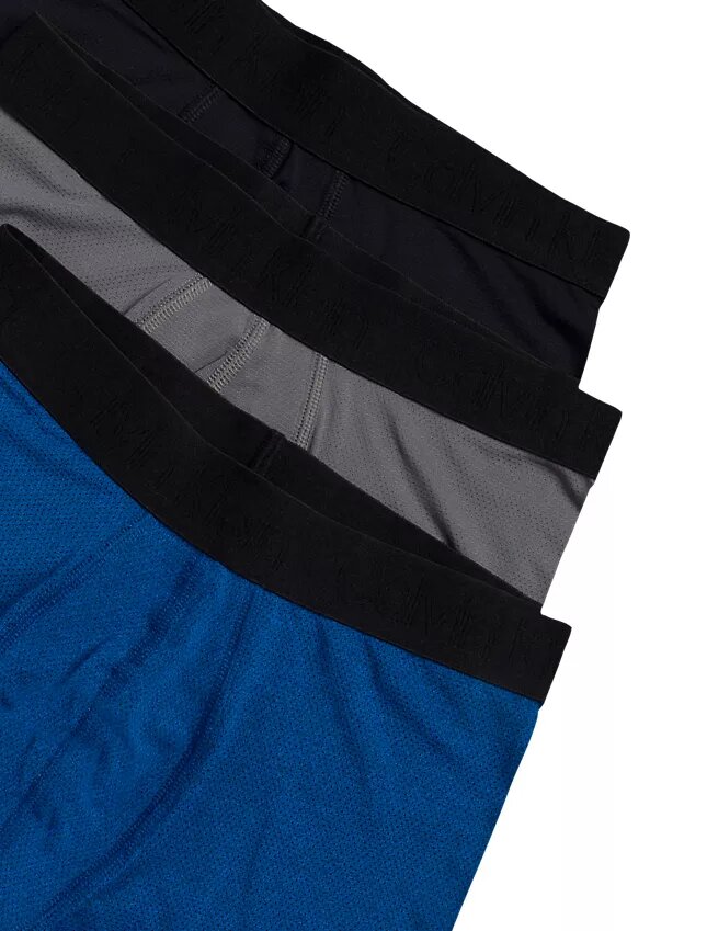 Lot de 3 Boxers en maille technique pour garçons Lot de 3 Boxers en maille technique pour garçons