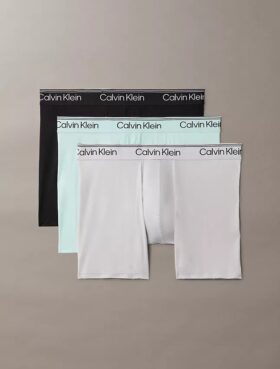 Lot de 3 Boxers en microfibre extensible