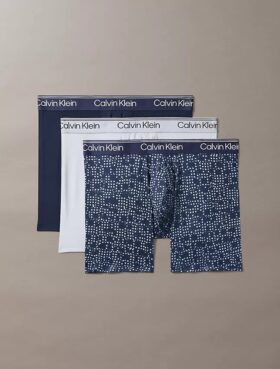 Lot de 3 Boxers en microfibre extensible