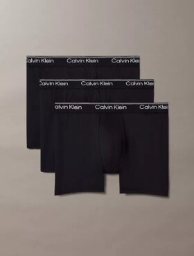 Lot de 3 Boxers en microfibre extensible