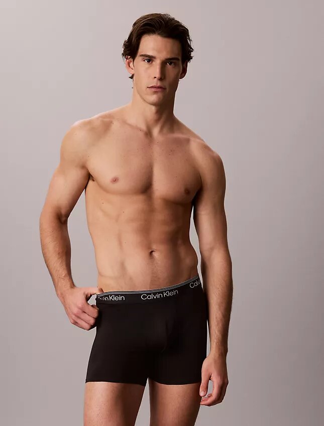 Lot de 3 Boxers en microfibre extensible Lot de 3 Boxers en microfibre extensible