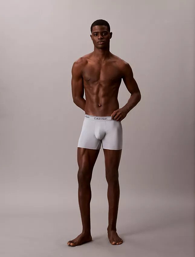 Lot de 3 Boxers en microfibre extensible Lot de 3 Boxers en microfibre extensible