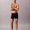 Lot de 3 Boxers en microfibre extensible Lot de 3 Boxers en microfibre extensible