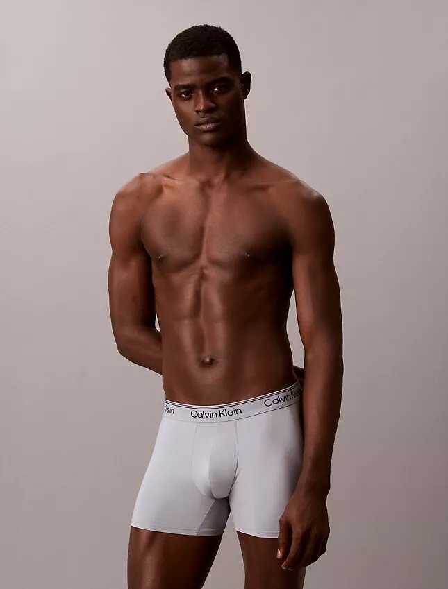 Lot de 3 Boxers en microfibre extensible Lot de 3 Boxers en microfibre extensible