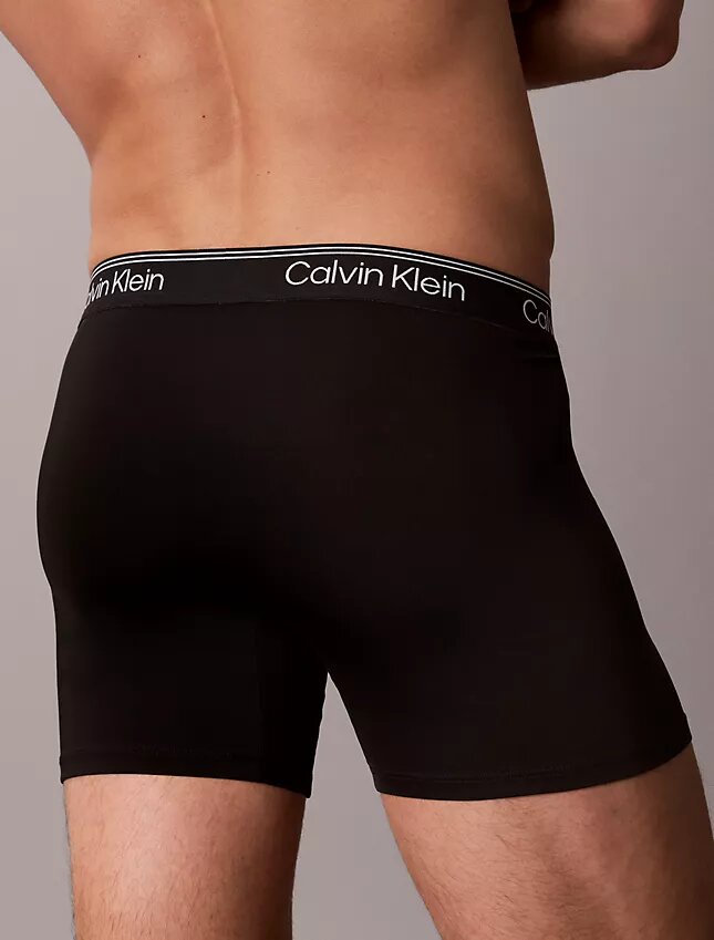 Lot de 3 Boxers en microfibre extensible Lot de 3 Boxers en microfibre extensible