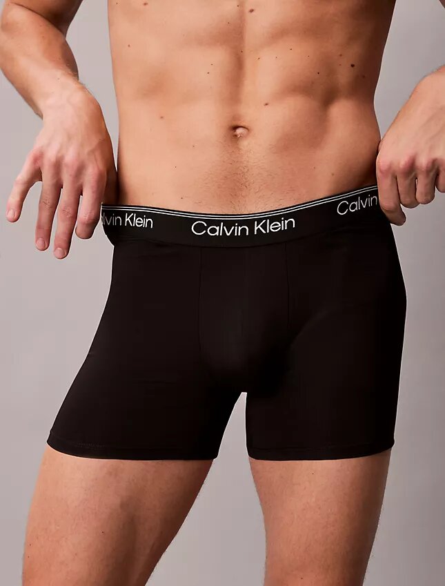 Lot de 3 Boxers en microfibre extensible Lot de 3 Boxers en microfibre extensible