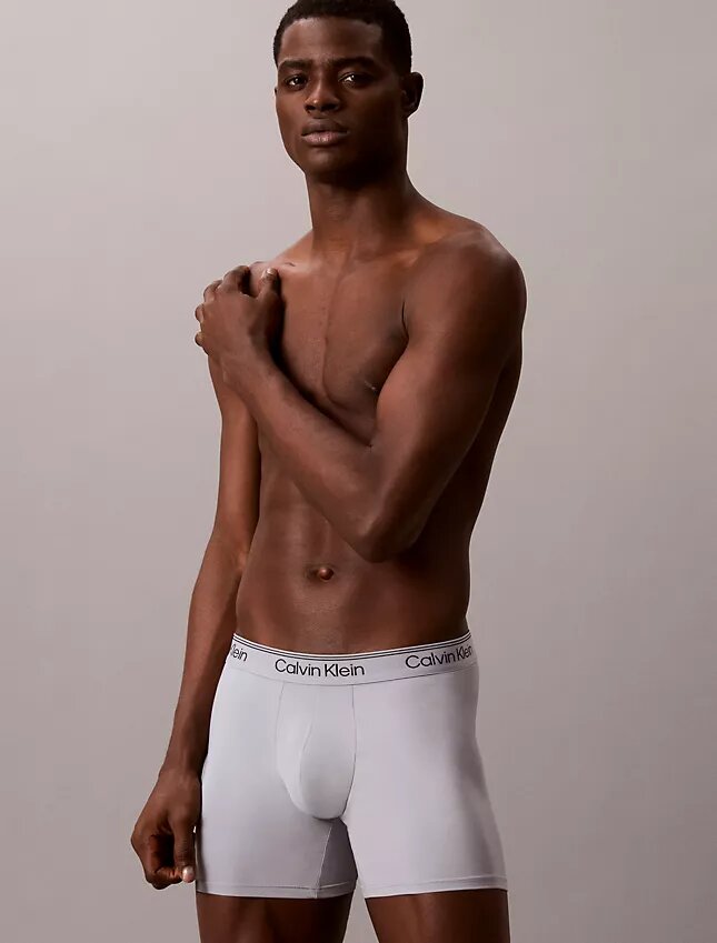 Lot de 3 Boxers en microfibre extensible Lot de 3 Boxers en microfibre extensible