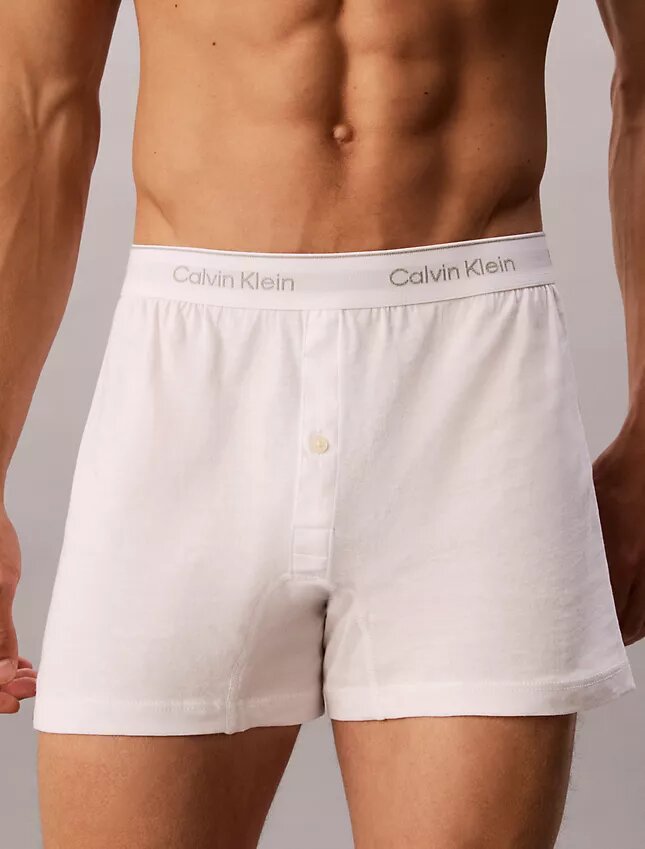 Lot de 3 boxers en tricot Cotton Classics Lot de 3 boxers en tricot Cotton Classics