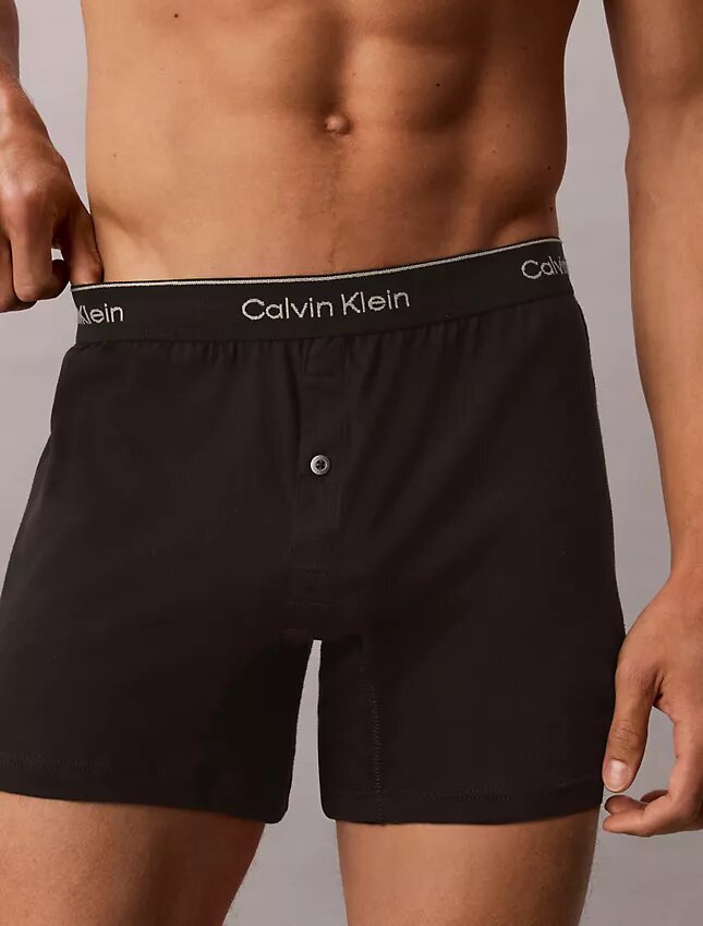 Lot de 3 boxers en tricot Cotton Classics Lot de 3 boxers en tricot Cotton Classics