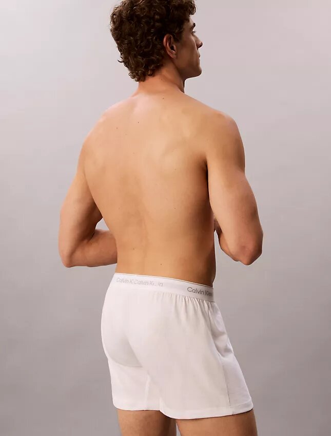 Lot de 3 boxers en tricot Cotton Classics Lot de 3 boxers en tricot Cotton Classics